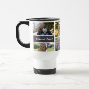 "Opa, je bent geweldig" gepersonaliseerde foto col Reisbeker