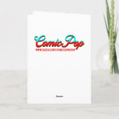 Opa, je bent nog steeds aan het rocken" | Verjaard Kaart (Achterkant)