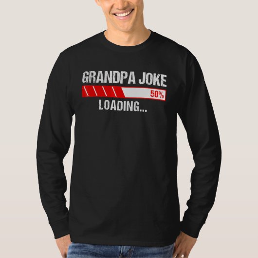 Opa Joke design opa Joke Loading T-shirt (Voorkant)