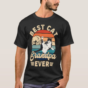 Opa Kat   Beste Kat Opa Ooit Poot Vuist Stomp T-shirt