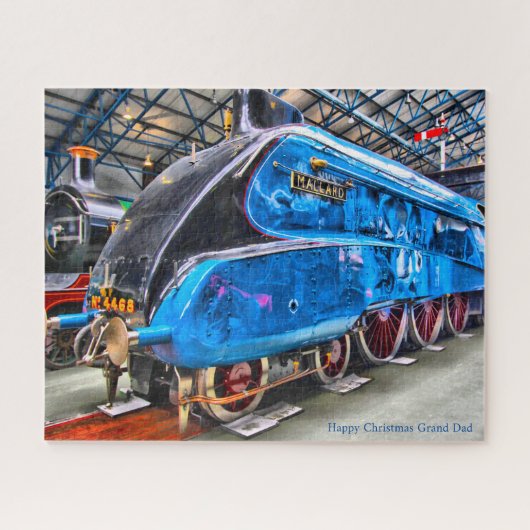 Opa Kerstmis. Jigzaag Puzzle Legpuzzel (Horizontaal)