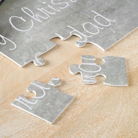 Opa Kerstmis. Legpuzzel (Zijkant)