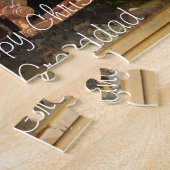 Opa Kerstmis. Legpuzzel (Zijkant)