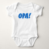 Opa Kinder ontwerp Romper (Voorkant)