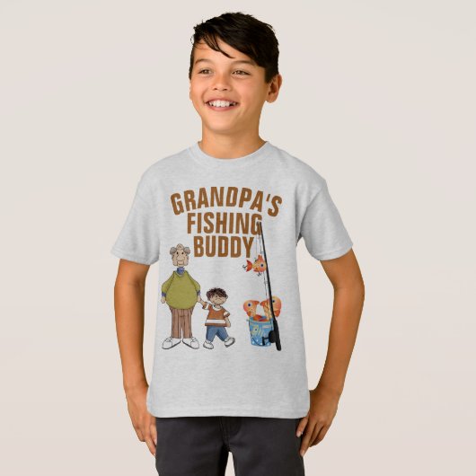 Opa - Kinderen Hanes TAGLESS® T-Shirt (Voorkant volledig)