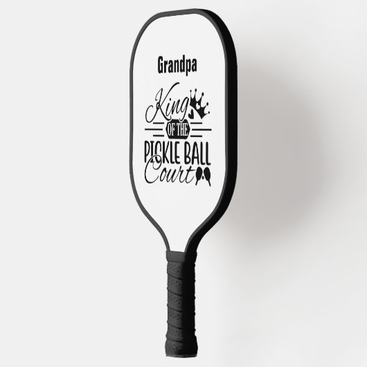 Opa King of the Pickleball Court Gezegde Modern Pickleball Paddle (Links)