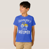 Opa kleine helper met tractor t-shirt (Voorkant volledig)