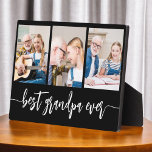Opa Kleinkinderen Fotocollage Fotoplaat<br><div class="desc">Leg de liefde tussen Papa en zijn kleinkinderen vast met onze opa kleinkinderen Fotocollage Plaque. Deze gepersonaliseerde plaquette heeft een hartverwarmende fotocollage, prachtig met gekoesterde momenten die Papa en zijn geliefde kleinkinderen delen. Rondom de foto's is de vertederende titel "Papa", die een speciale touch aan het ontwerp toevoegt. Gemaakt van...</div>