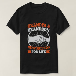 Opa Kleinzoon beste vrienden Baby T-shirt