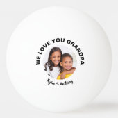 Opa leuke foto pingpongbal (Achterkant)