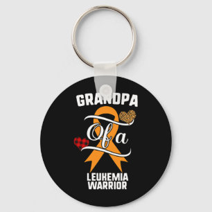 Opa Leukemie Bewustzijn Leopard Buffel Plaid F Sleutelhanger