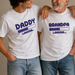 Opa Loading Zwangerschaps Reveal T-shirt