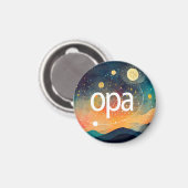 OPA Logo-magneet Magneet (Voorkant / Achterkant)