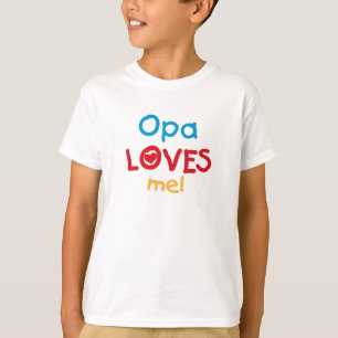 Opa Loves Me T-shirts en geschenken