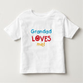 Opa Loves Me T-shirts en geschenken (Voorkant)