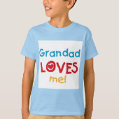 Opa Loves Me T-shirts en geschenken (Voorkant)