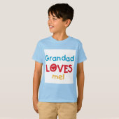 Opa Loves Me T-shirts en geschenken (Voorkant volledig)