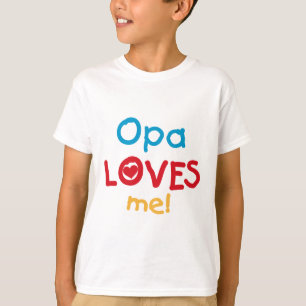Opa Loves Me T-shirts en geschenken