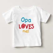 Opa Loves Me T-shirts en geschenken (Voorkant)