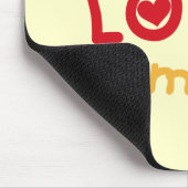 Opa Loves Me T-shirts en geschenken Muismat (Hoek)