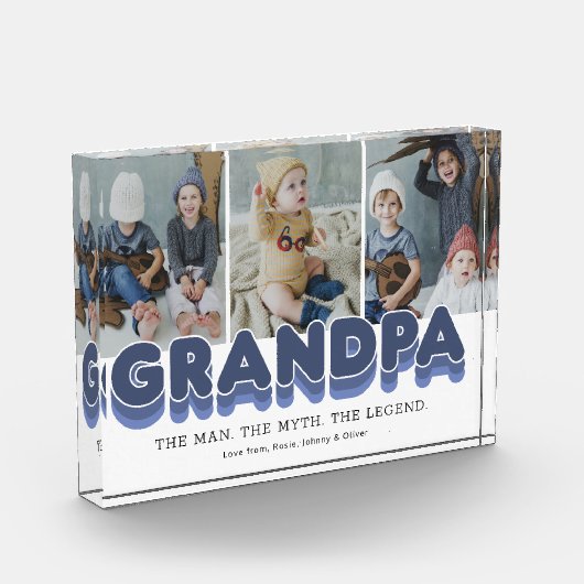 Opa Man Myth Legend Foto Block (Links)