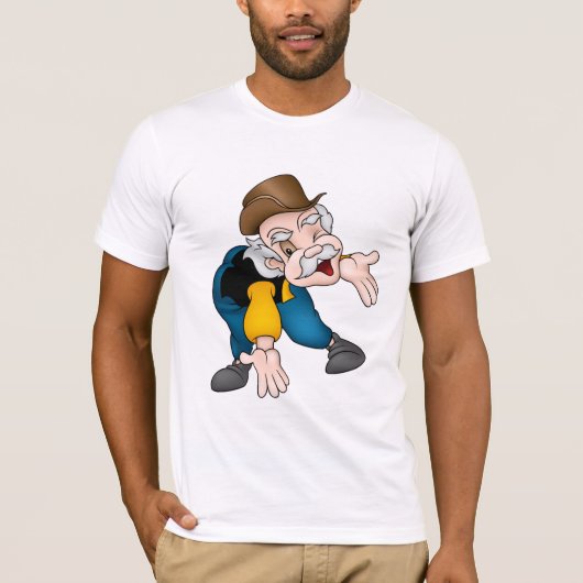 Opa Mannen T-shirt (Voorkant)