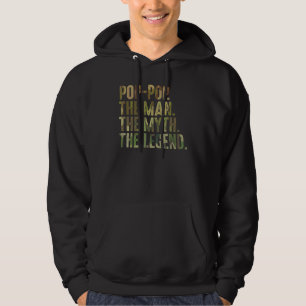 Opa Mens Van Kleinkinderen Mannen Opa Opa Mythe Hoodie