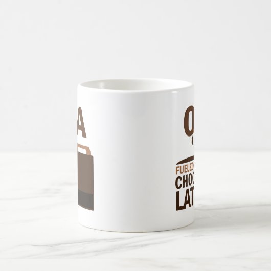 Opa met chocolade koffiemok (Center)