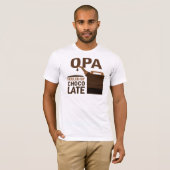Opa met chocolade t-shirt (Voorkant volledig)