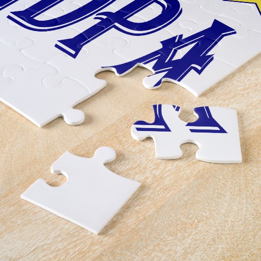 Opa met vijf sterren legpuzzel (Zijkant)