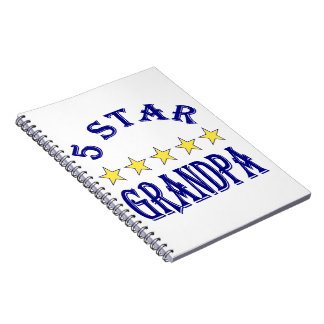 Opa met vijf sterren notitieboek