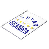 Opa met vijf sterren notitieboek (Linkerzijde)