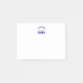Opa met vijf sterren post-it® notes (Voorkant)