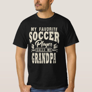 Opa, mijn favoriete voetballer roept me t-shirt