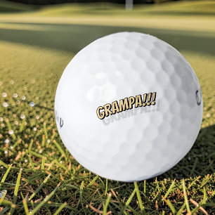 Opa!!! Modern Eenvoudig Koel Stripverhaal Golfballen