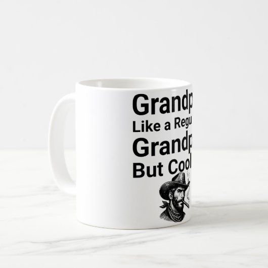 Opa Mok - als een gewone opa, maar cooler (Voorkant links)