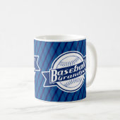 Opa-Mok bij honkbal Koffiemok (Voorkant rechts)