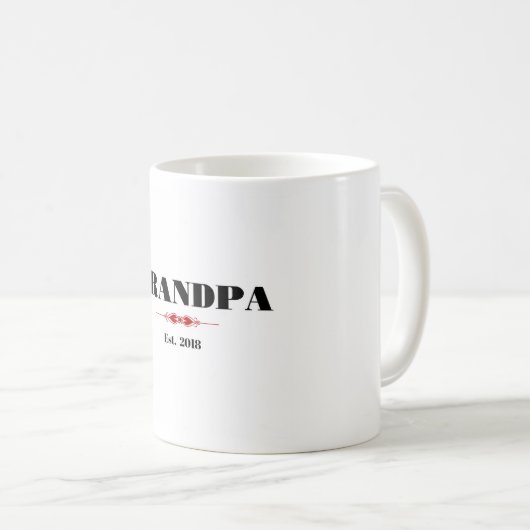 Opa mok. koffiemok (Voorkant rechts)