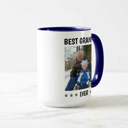 Opa Mok, opa Gift, beste opa ooit Mok,  Mok (Voorkant rechts)