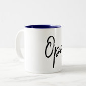 Opa-Mok Tweekleurige Koffiemok (Voorkant links)