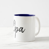 Opa-Mok Tweekleurige Koffiemok (Voorkant rechts)