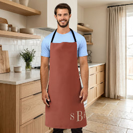 Opa Monogram Keukencadeau Schort