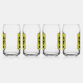 Opa motorrijder blikvorm glas (Rechts)