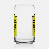 Opa motorrijder blikvorm glas (Rechts)