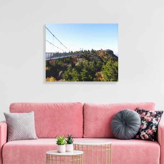 Opa Mountain Canvas Afdruk (Insitu (Woonkamer))