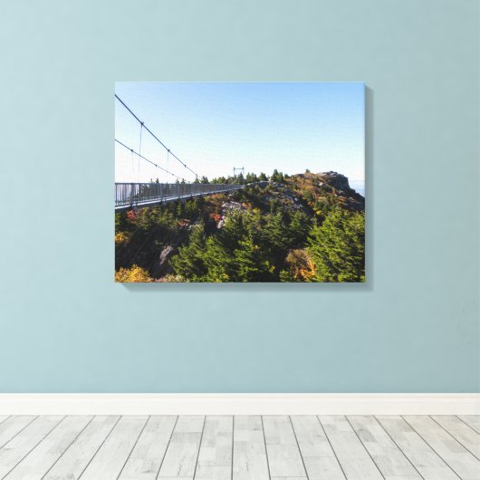 Opa Mountain Canvas Afdruk (Insitu (Houten vloer))