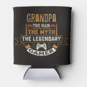 Opa: Myth Legendary Gamer Black Tan van het Man Blikjeskoeler (Voorkant)