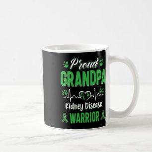 Opa Nierziekte Warrior Awareness Lint GR Koffiemok