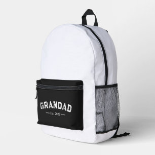 Opa Nieuw Opa Cadeau Bedrukte Rugzak