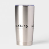 Opa Nieuw Opa Cadeau Geïsoleerde Drinkbeker (Voorkant)